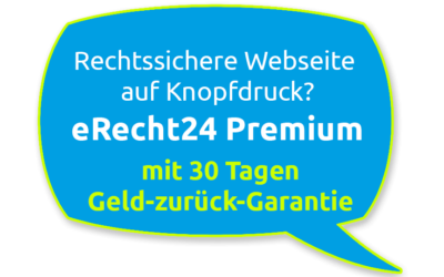 DSGVO & Abmahnungen vermeiden – so hilft eRecht24 Premium